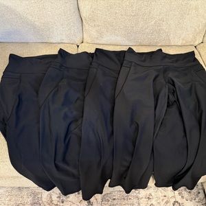 (4) Pairs XL OLdnavy Cropped Leggings